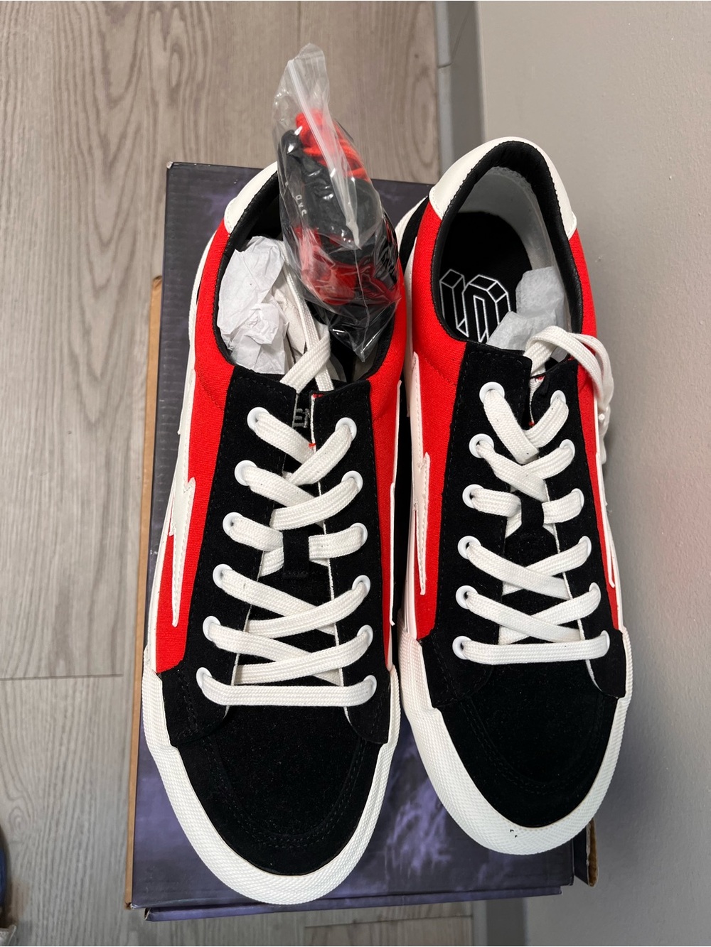 Revenge x Storm Vol. 2 Low Top “Red & Black” - Picture 4 of 5